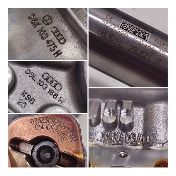 Cabecote Audi A3 1.8 2018 06k403ag