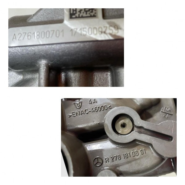 Bomba Óleo Mercedes Gle 400 3.0 V6 2019 A2761800701