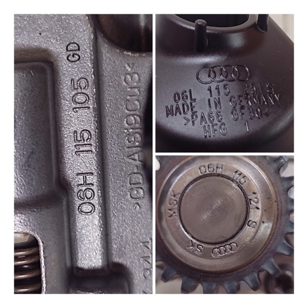 Bomba Oleo Audi Q5 2.0 2022 06h115105gd 06l115251s 06h115121