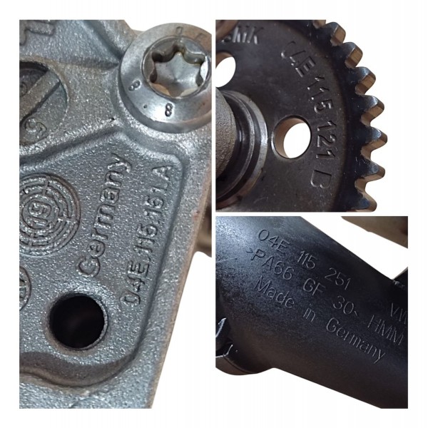 Bomba Oleo Motor Vw Golf 1.4 2019 04e115109s