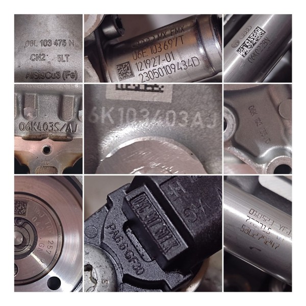 Cabeçote Audi A4 2.0 2023 06k403s/aj (40 Tfsi Mild Hybrid)