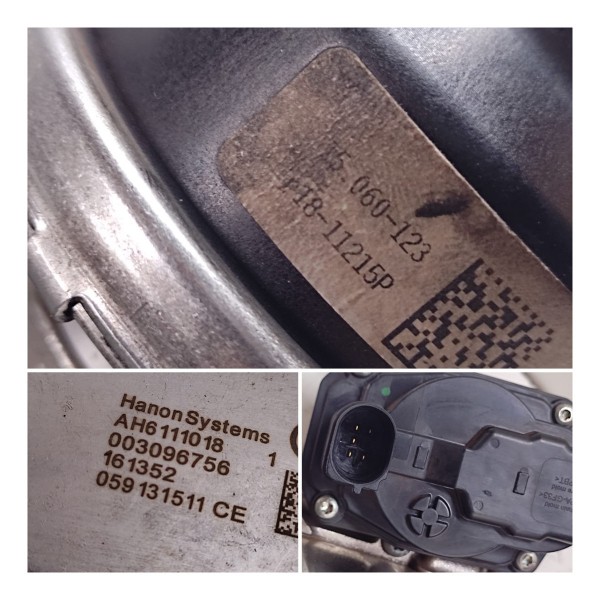 Válvula Egr Resfriador Vw Amarok  3.0 V6  2019 059131511ce