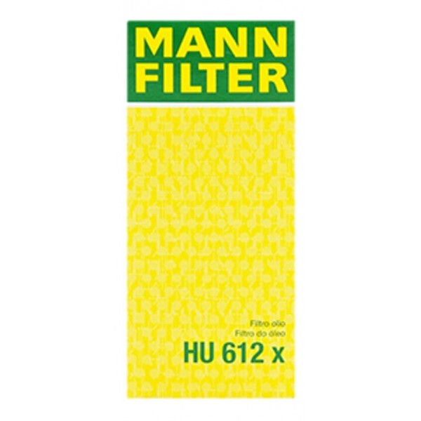 Filtro De Óleo Mann Hu612x 1un Papel